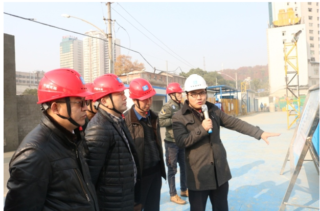武汉建设安全协会武昌5片区2017四季度观摩培训活动 暨《安全生产法》宣传周活动