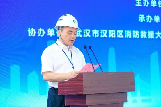 2021年度武汉市建设工程安全应急救援 演练现场会在汉阳市政顺利举行!