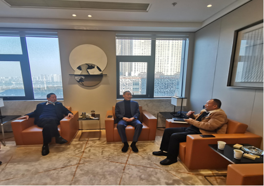 协会走访调研中新世纪建设集团有限公司