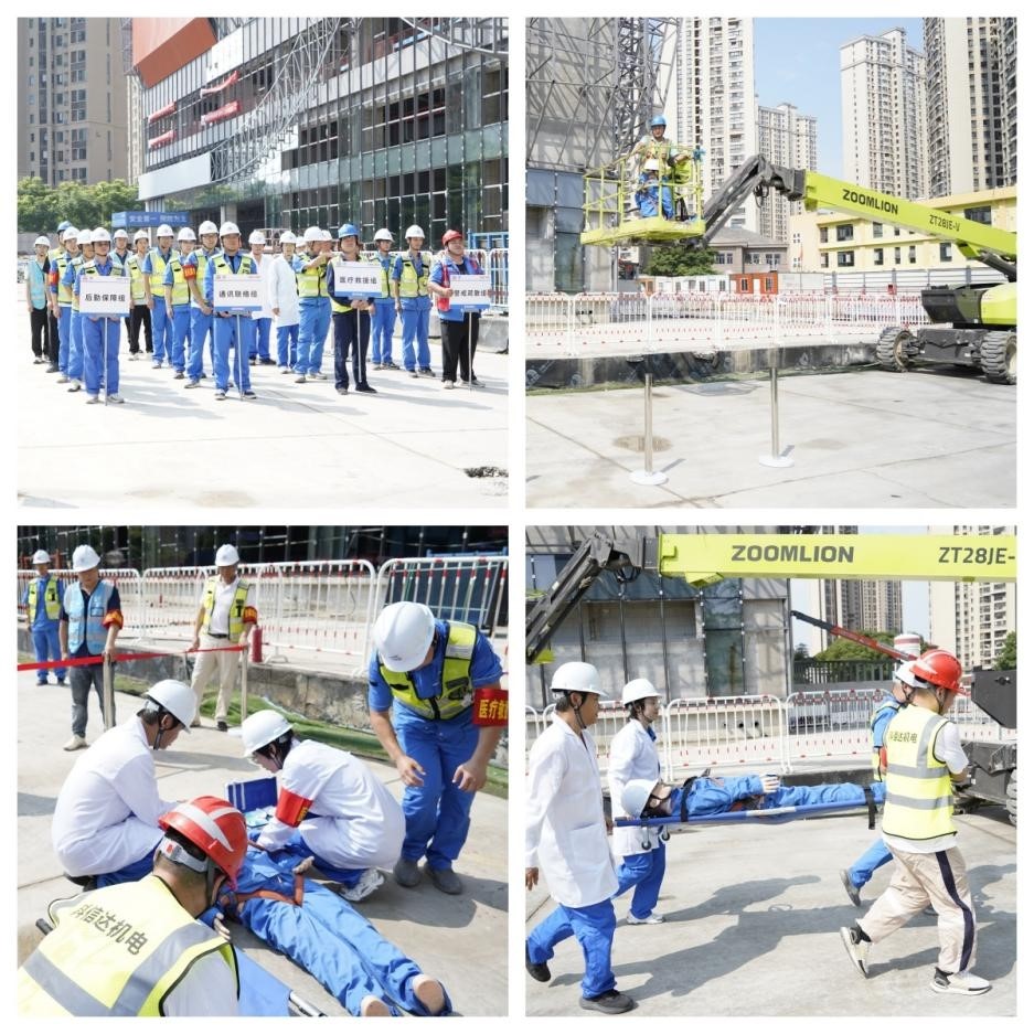 协会参加黄陂区、硚口区“安全生产月”活动启动仪式