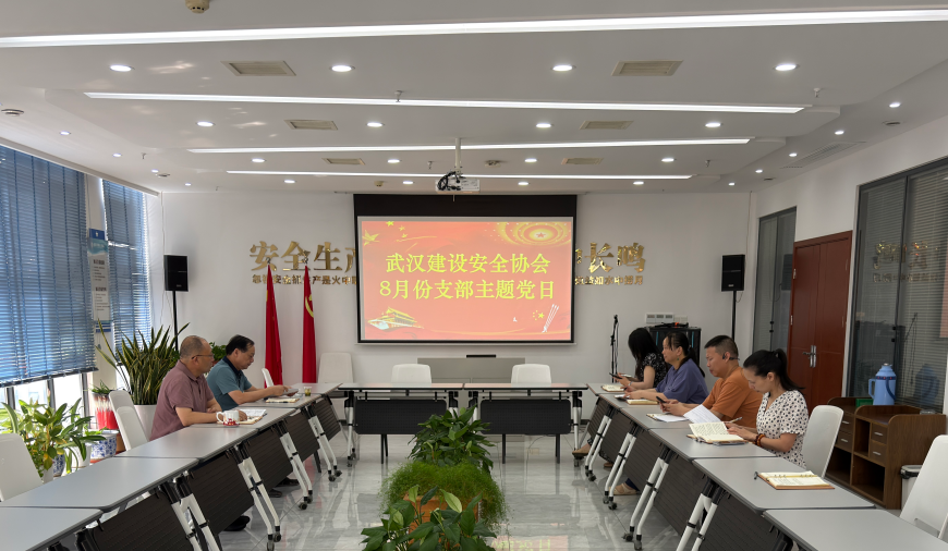 学习“七一”讲话精神 传承榜样力量 践行初心使命——协会开展8月支部（扩大）主题党日活动